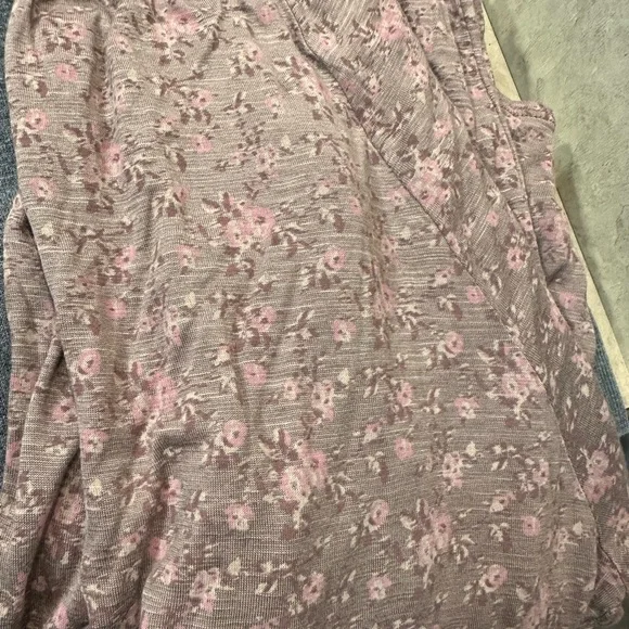 Lucky Brand new boho style Floral brown and Mauve Top - Picture 14 of 16